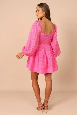 Petal And Pup Womens Augusta Long Sleeve Mini Dress 4 Petal And Pup Womens Augusta Long Sleeve Mini Dress - Image 2