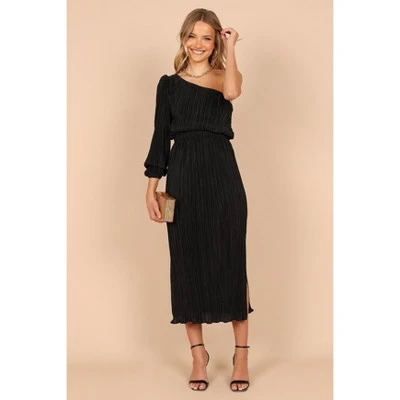Petal And Pup Womens Pontee One Shoulder Pleated Midi Dress 10 Petal And Pup Womens Pontee One Shoulder Pleated Midi Dress - Image 8
