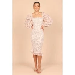 Petal And Pup Womens Bonita Shirred Frill Long Sleeve Bodycon Midi Dress 15 Petal And Pup Womens Bonita Shirred Frill Long Sleeve Bodycon Midi Dress -Clothing Discount Shop GUEST 0dc11954 0464 400f bcaa bc5aacc84250