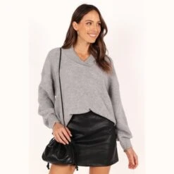 Petal And Pup Carly Collar Knit Sweater -Clothing Discount Shop GUEST 17b93dda fa67 4744 9d6d 83c35a5136cd