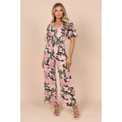 Petal And Pup Womens Tonya High Waist Wide Leg Pants