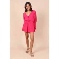 Petal And Pup Womens Lunetta Long Sleeve Romper -Clothing Discount Shop GUEST 1fbbcf55 8f5c 4319 a3e0 30f5d48621c5