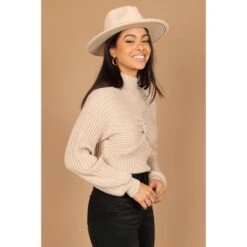 Petal And Pup Womens Harper Twist Front Knit Sweater -Clothing Discount Shop GUEST 21414017 96df 41d4 a40a 28e887be1b0d