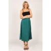 Petal And Pup Womens Anderson Pleat Midi Skirt