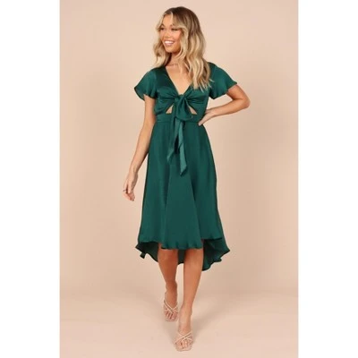Petal And Pup Womens Amanda Hi Lo Tie Front Dress 13 Petal And Pup Womens Amanda Hi Lo Tie Front Dress - Image 11