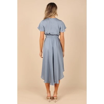 Petal And Pup Womens Amanda Hi Lo Tie Front Dress 4 Petal And Pup Womens Amanda Hi Lo Tie Front Dress - Image 2