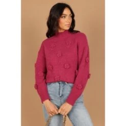 Petal And Pup Womens Raquel Mock Neck Flower Detail Knit Sweater 12 Petal And Pup Womens Raquel Mock Neck Flower Detail Knit Sweater -Clothing Discount Shop GUEST 4a1bfe70 8b46 4045 84bb fbc407d57e19