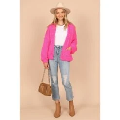 Petal And Pup Womens Cara Oversized Handknit Knit Sweater