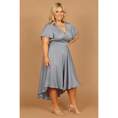 Petal And Pup Womens Amanda Hi Lo Tie Front Dress 11 Petal And Pup Womens Amanda Hi Lo Tie Front Dress - Image 9