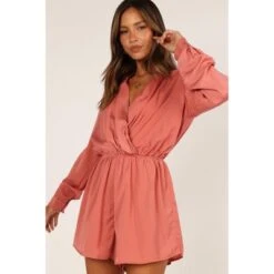 Petal And Pup Womens Tangle Long Sleeve Playsuit