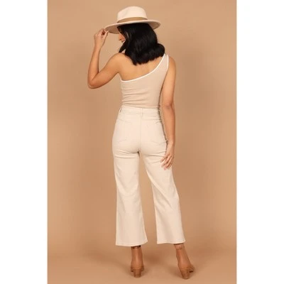 Petal And Pup Womens Georgette High Waisted Straight Leg Pants 5 Petal And Pup Womens Georgette High Waisted Straight Leg Pants - Image 3