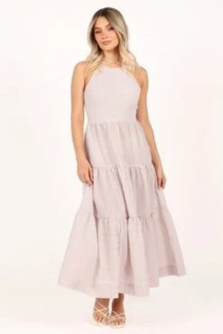 Petal And Pup Womens Caspian Tiered Maxi Dress