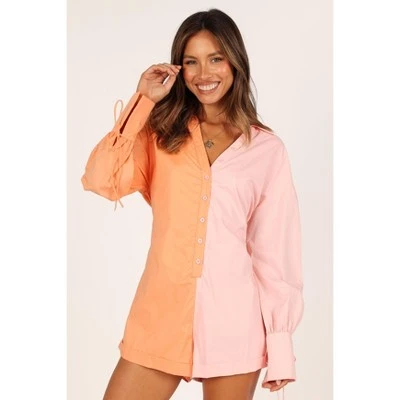 Petal And Pup Womens Angie Button Down Romper 8 Petal And Pup Womens Angie Button Down Romper - Image 6