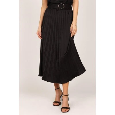Petal And Pup Womens Anderson Pleat Midi Skirt 9 Petal And Pup Womens Anderson Pleat Midi Skirt - Image 7