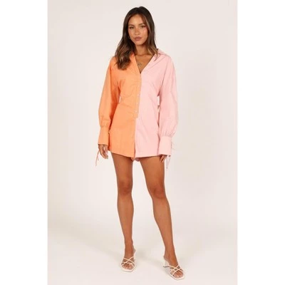 Petal And Pup Womens Angie Button Down Romper 4 Petal And Pup Womens Angie Button Down Romper - Image 2