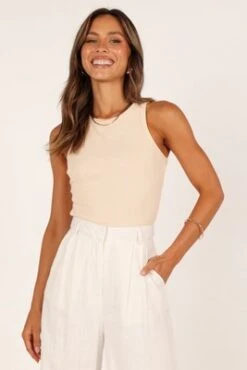Petal And Pup Womens Ari Ribbed Tank Top -Clothing Discount Shop GUEST 91b6a48d 6dfd 43c4 bfe4 646a16929e0a