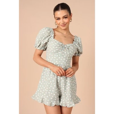 Petal And Pup Women's Clements Frill Romper 9 Petal And Pup Women's Clements Frill Romper - Image 7