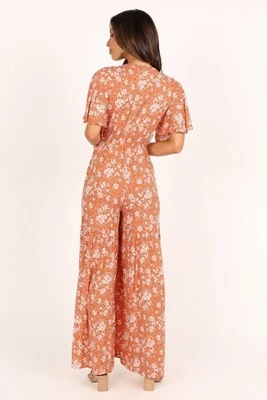 Petal And Pup Womens Luelle Tie Front Jumpsuit 6 Petal And Pup Womens Luelle Tie Front Jumpsuit - Image 4