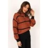 Petal And Pup Magdalena Striped Knit Sweater