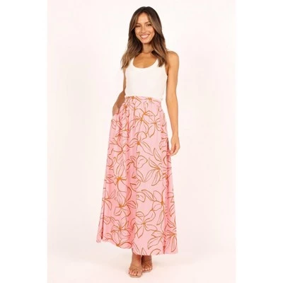 Petal And Pup Womens Kasey High Waisted Maxi Skirt 3 Petal And Pup Womens Kasey High Waisted Maxi Skirt