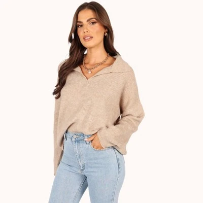 Petal And Pup Womens Shay Collar Knit Sweater 5 Petal And Pup Womens Shay Collar Knit Sweater - Image 3