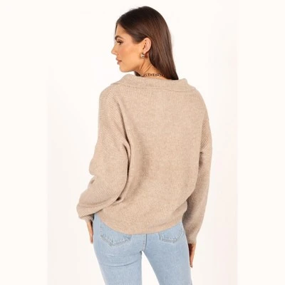 Petal And Pup Womens Shay Collar Knit Sweater 7 Petal And Pup Womens Shay Collar Knit Sweater - Image 5