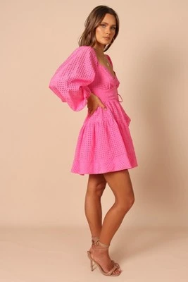 Petal And Pup Womens Augusta Long Sleeve Mini Dress 5 Petal And Pup Womens Augusta Long Sleeve Mini Dress - Image 3