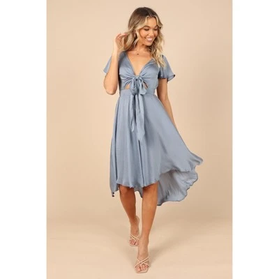Petal And Pup Womens Amanda Hi Lo Tie Front Dress 12 Petal And Pup Womens Amanda Hi Lo Tie Front Dress - Image 10