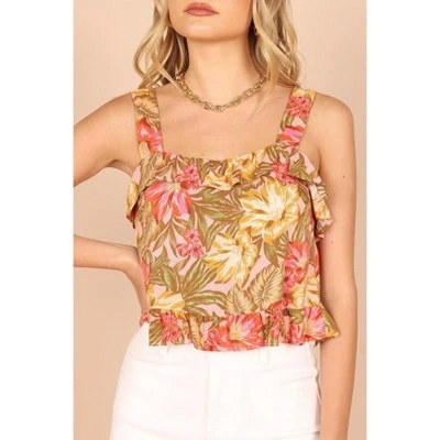 Petal And Pup Womens Pissaro Frill Cropped Top 8 Petal And Pup Womens Pissaro Frill Cropped Top - Image 6