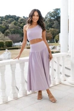 Petal And Pup Womens August Shirred Cropped Top