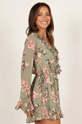 Petal And Pup Womens Rilynn Frill Long Sleeve Playsuit 5 Petal And Pup Womens Rilynn Frill Long Sleeve Playsuit - Image 3