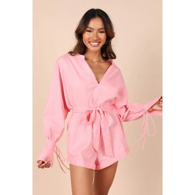 Petal And Pup Womens Dooley Long Sleeve Romper 8 Petal And Pup Womens Dooley Long Sleeve Romper - Image 6