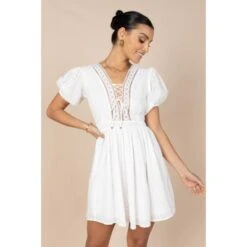 Petal And Pup Womens Mayde Tie Up Front Mini Dress 16 Petal And Pup Womens Mayde Tie Up Front Mini Dress -Clothing Discount Shop GUEST fcb980c5 bc55 4ec9 9c12 8b4d22329f15