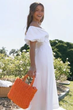 Bridget Crossbody Bag - Orange -Clothing Discount Shop petal and pup usa accessories bridget crossbody bag orange one size 33351109050545