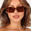 Jasper Sunglasses - Tortoiseshell -Clothing Discount Shop petal and pup usa accessories jasper sunglasses tortoiseshell one size 33234921455793