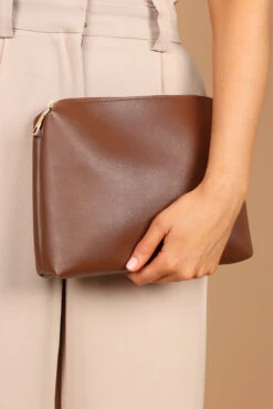 Joan Tote Bag - Brown -Clothing Discount Shop petal and pup usa accessories joan tote bag brown one size 32600341676209