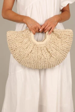 Luna Straw Bag - Natural 10 Luna Straw Bag - Natural -Clothing Discount Shop petal and pup usa accessories luna straw bag natural one size 33190454263985