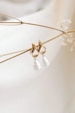 Medella Earrings - Pearl -Clothing Discount Shop petal and pup usa accessories medella earrings pearl one size 31410438734001