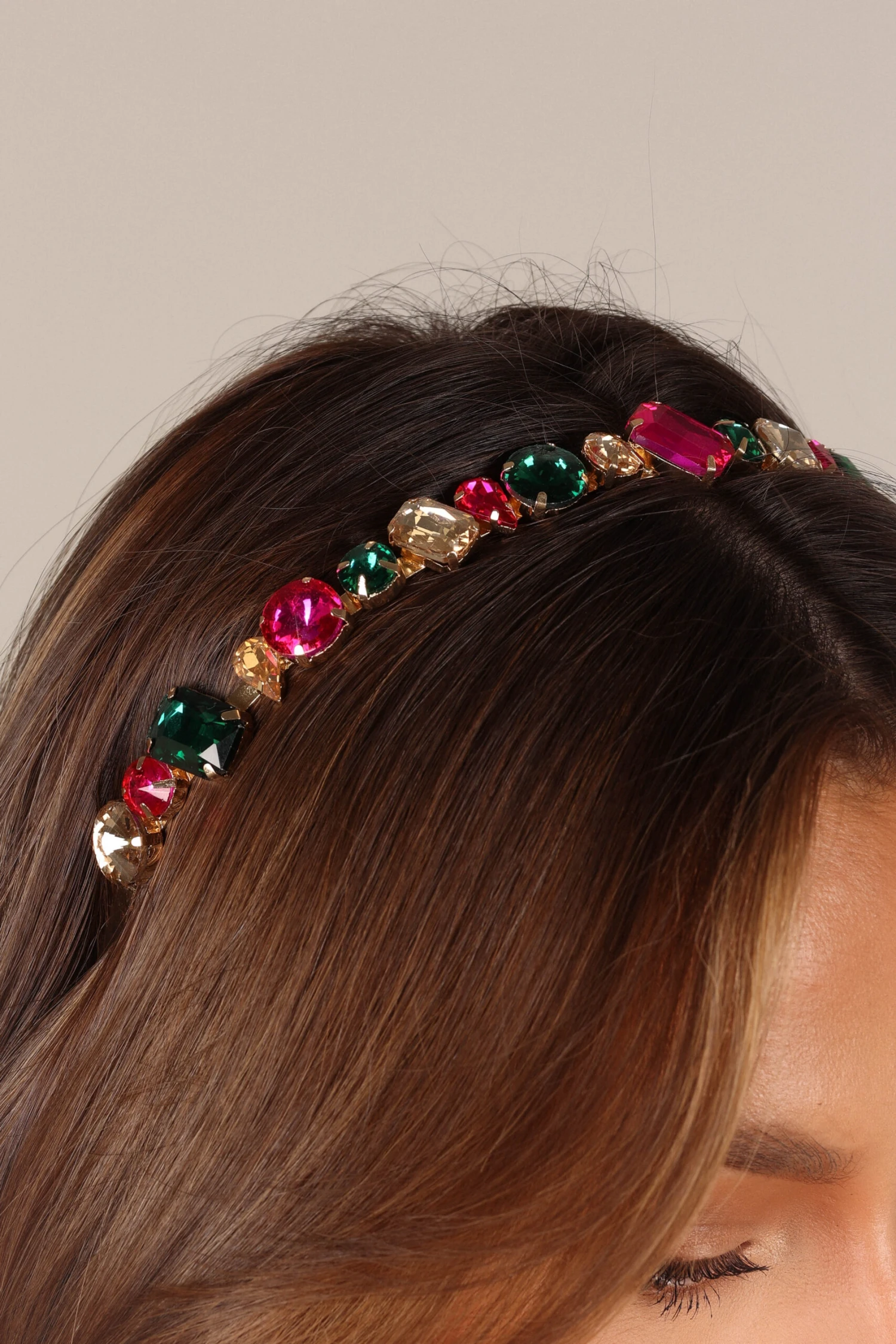 Pia Jeweled Headband - Multi 6 Pia Jeweled Headband - Multi - Image 4