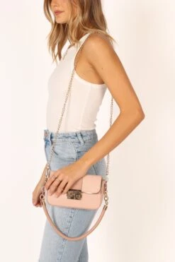 Reese Shoulder Bag - Pink -Clothing Discount Shop petal and pup usa accessories reese shoulder bag pink one size 33856938705073