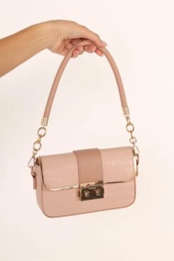 Reese Shoulder Bag - Pink -Clothing Discount Shop petal and pup usa accessories reese shoulder bag pink one size 33856938770609