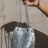 Valentina Embellished Bag - Silver -Clothing Discount Shop petal and pup usa accessories valentina embellished bag silver one size 33816350589105
