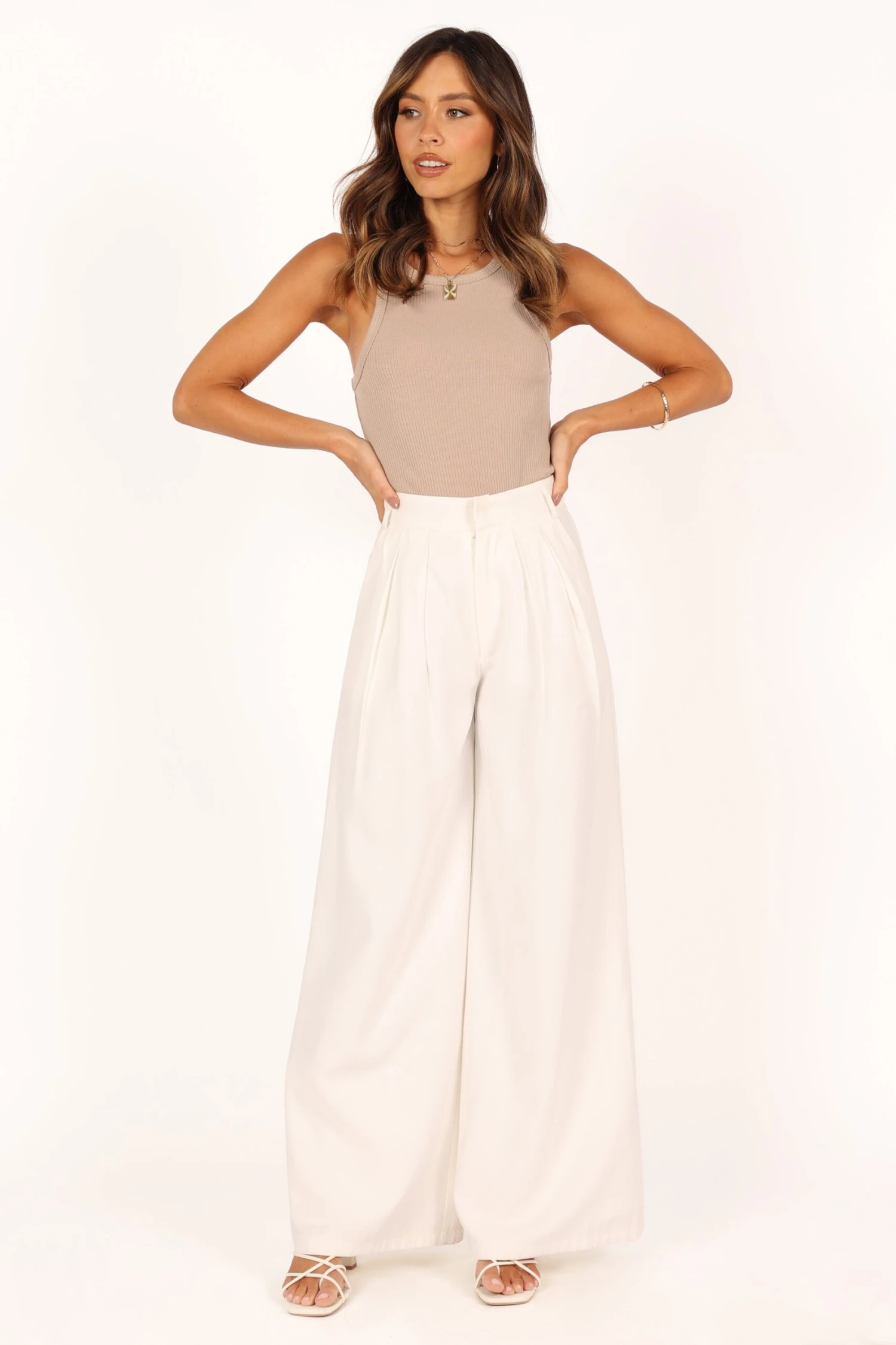 Alexa Pant - White 5 Alexa Pant - White - Image 3