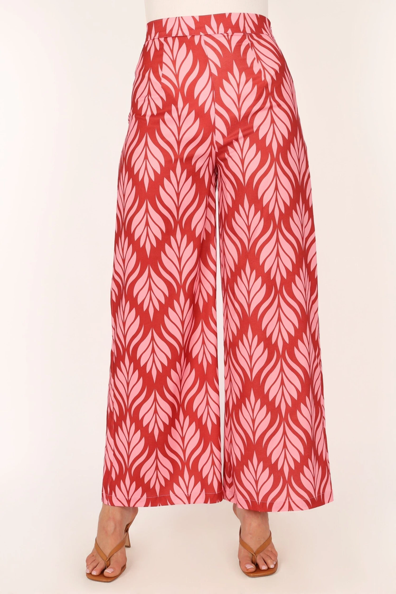 Alexia Wide Leg Pants - Pink 6 Alexia Wide Leg Pants - Pink - Image 4