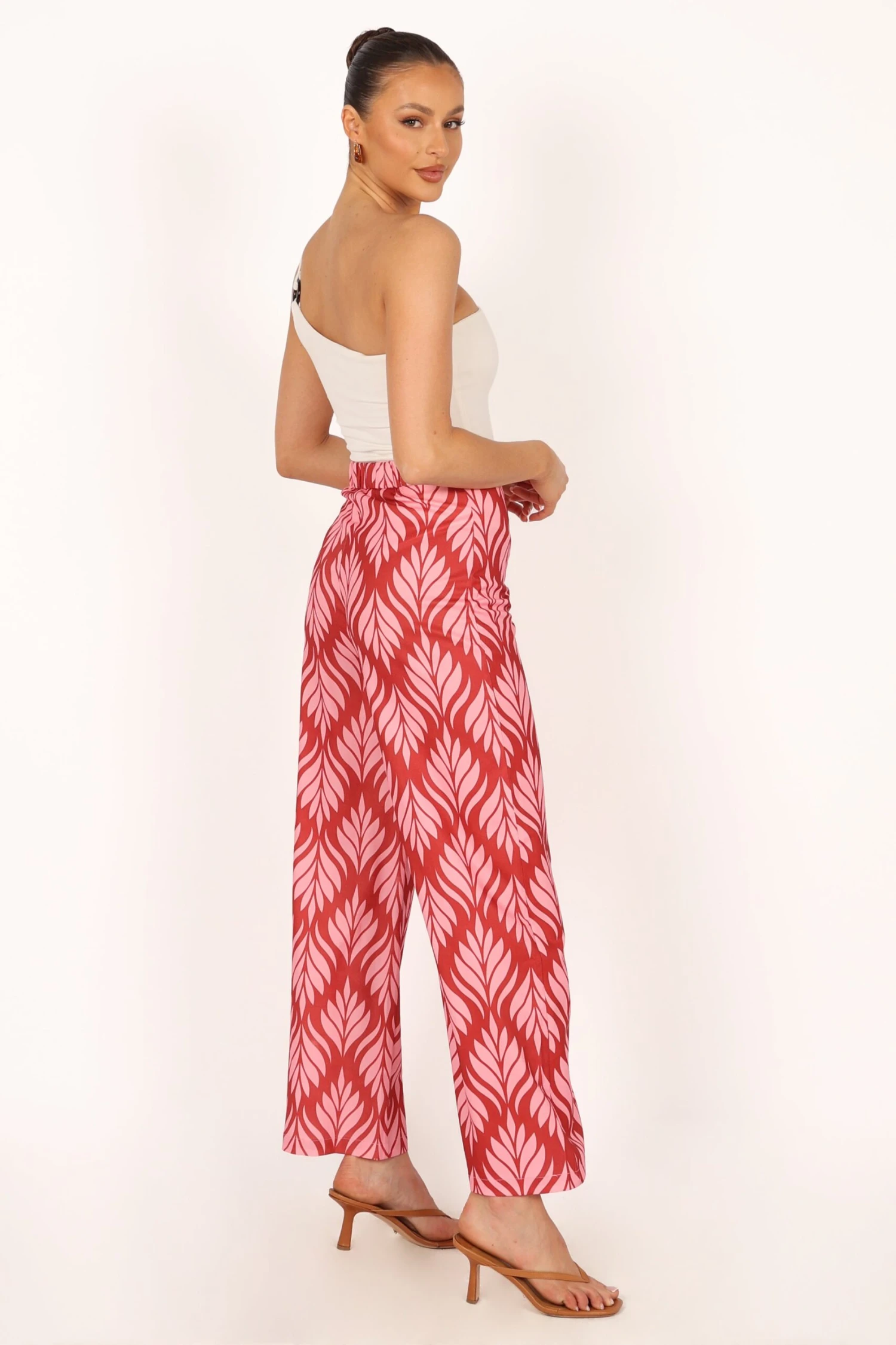 Alexia Wide Leg Pants - Pink 10 Alexia Wide Leg Pants - Pink - Image 8