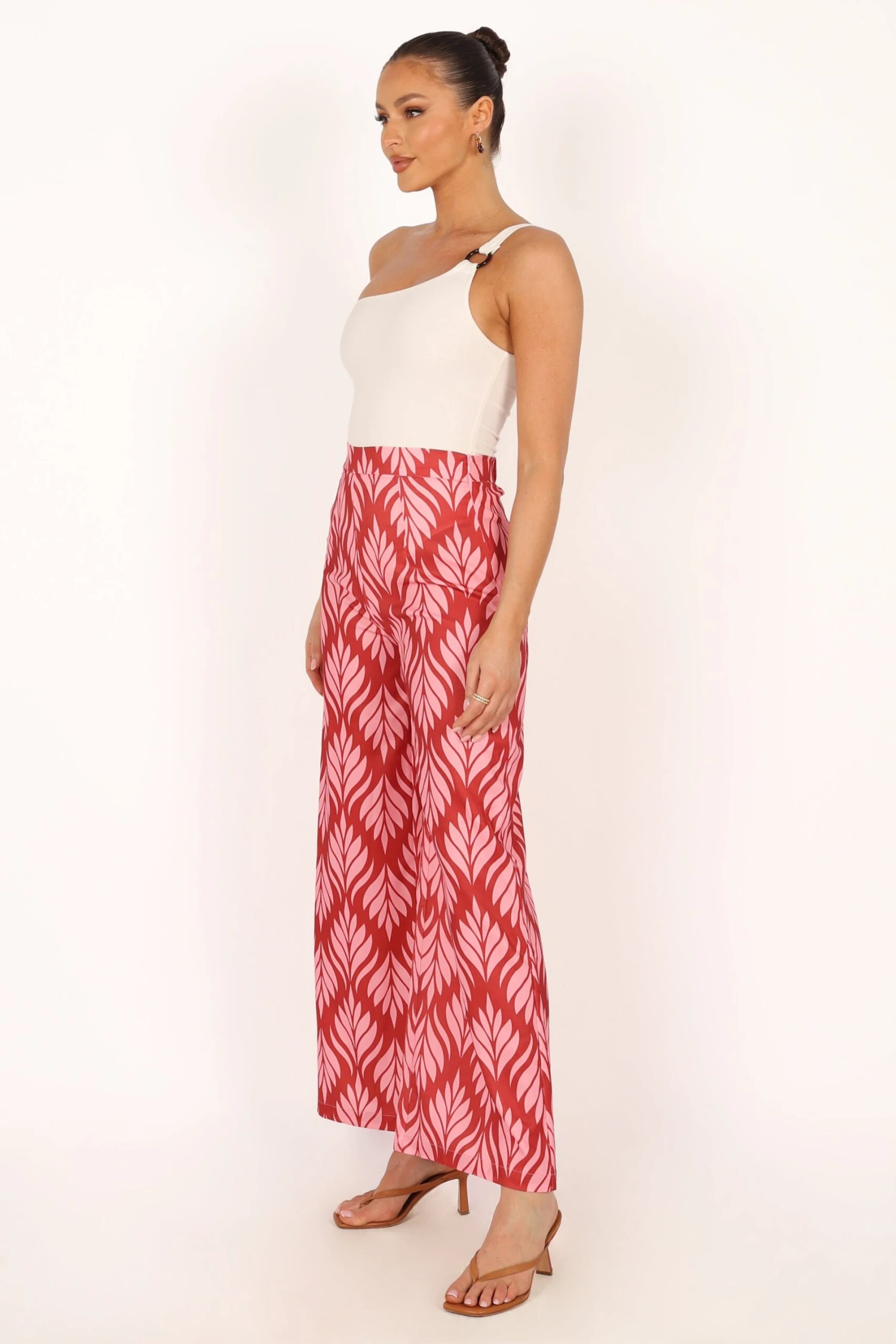 Alexia Wide Leg Pants - Pink 12 Alexia Wide Leg Pants - Pink - Image 10