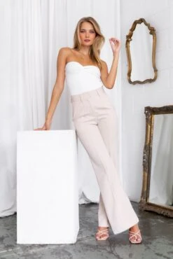Burland Pant - Beige 13 Burland Pant - Beige -Clothing Discount Shop petal and pup usa bottoms burland pant beige 33057335771313