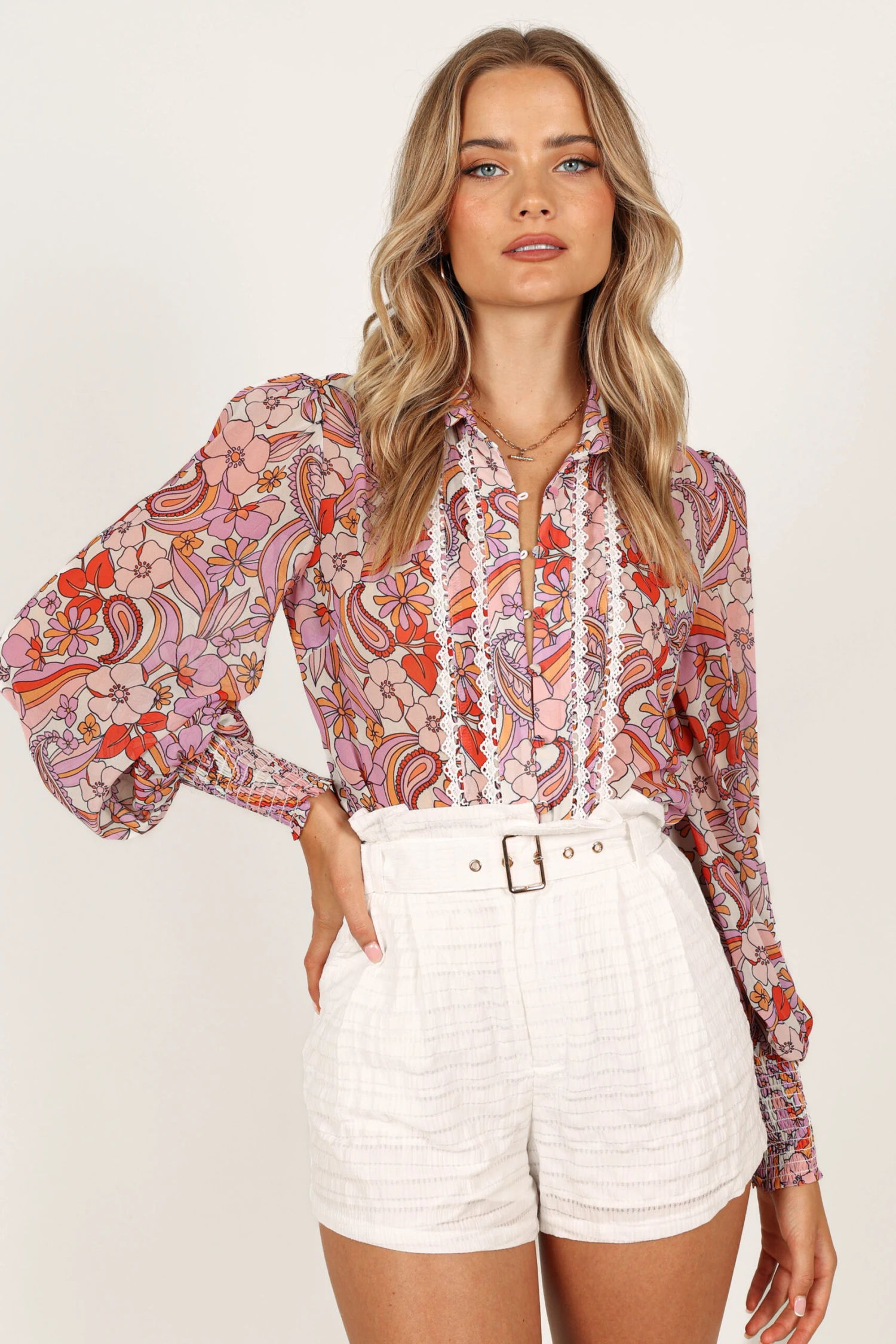 Delila Short - White 7 Delila Short - White - Image 5