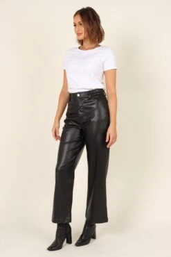 Eliza Pants - Black -Clothing Discount Shop petal and pup usa bottoms eliza pants black 32168690712753