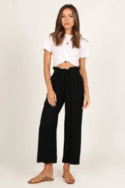 Hawthorne Pant - Black -Clothing Discount Shop petal and pup usa bottoms hawthorne pant black 33207264182449